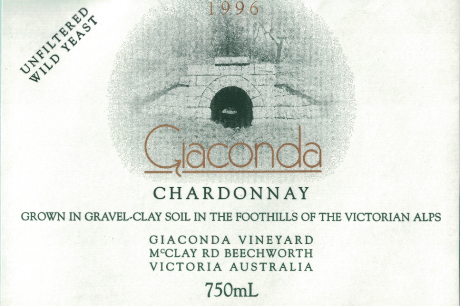 Landmark Wine: 1996 Giaconda Estate Vineyard Chardonnay
