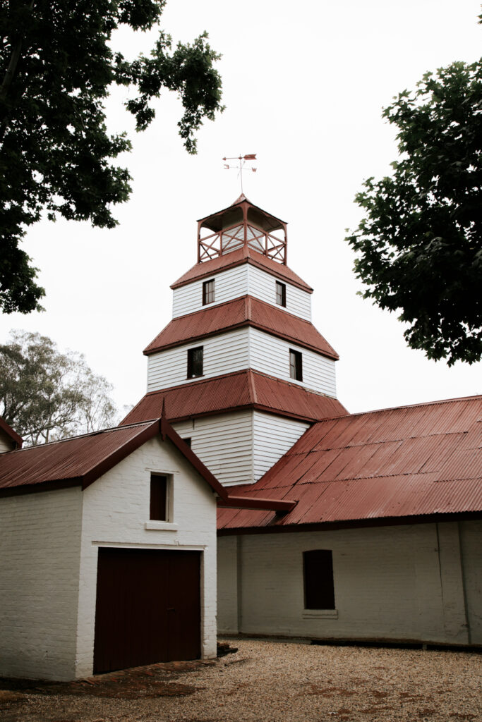 Tahbilk tower