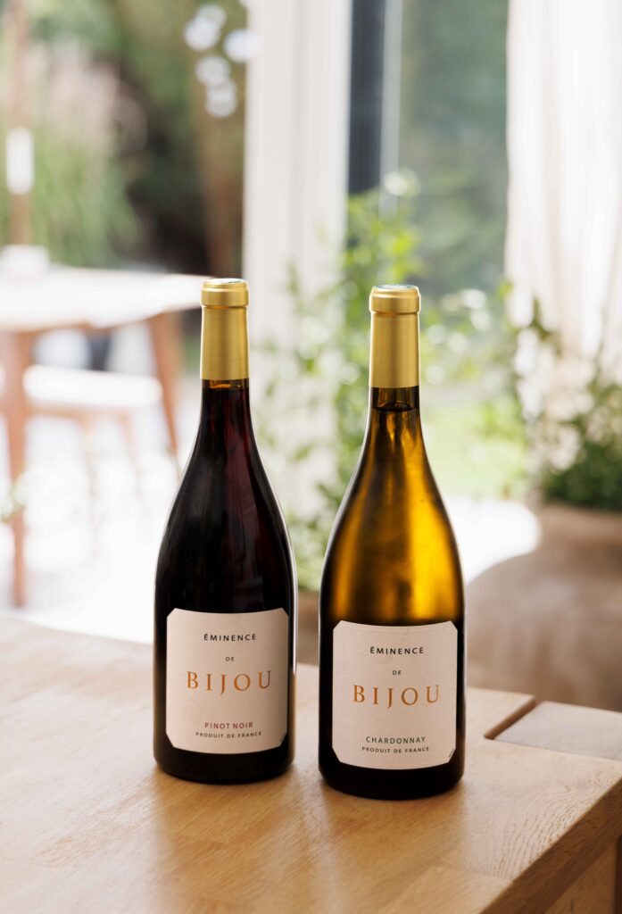 Bijou Chardonnay and Pinot Noir