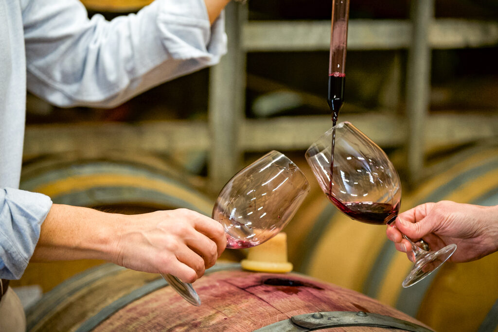 Barrel tasting