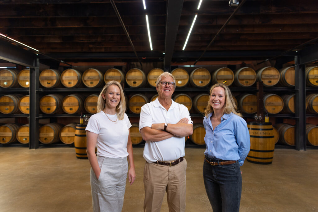 Jessica, Robert and Lucy Hill-Smith