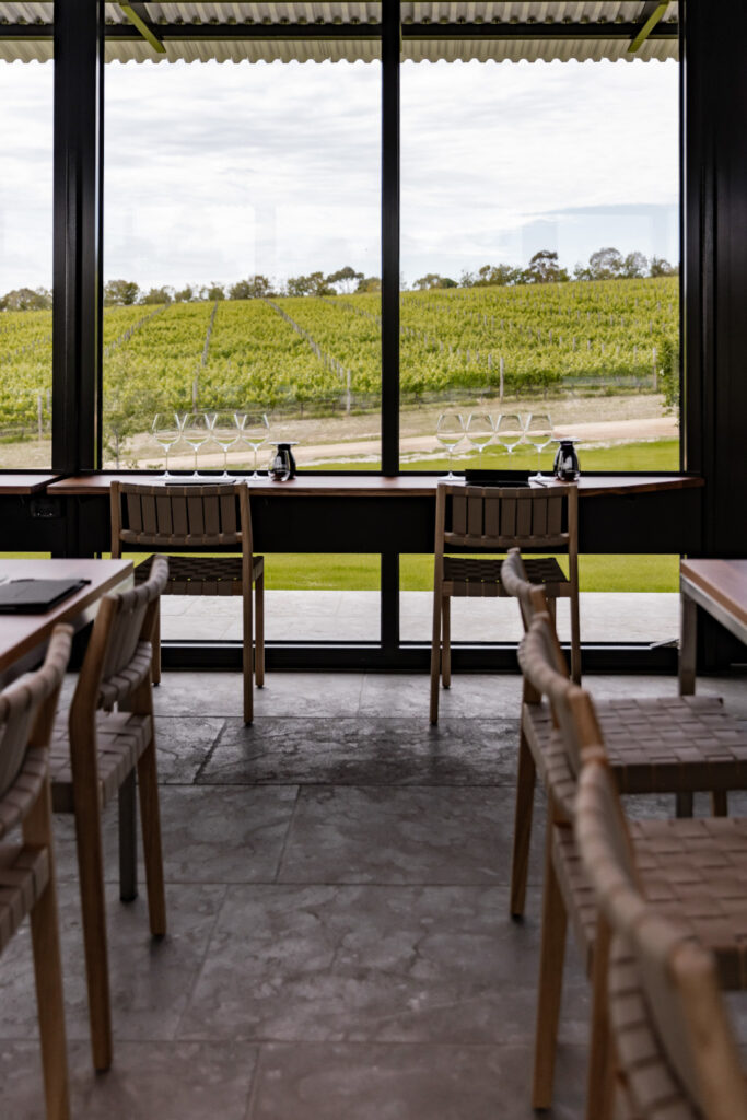 Tolpuddle tasting room interior