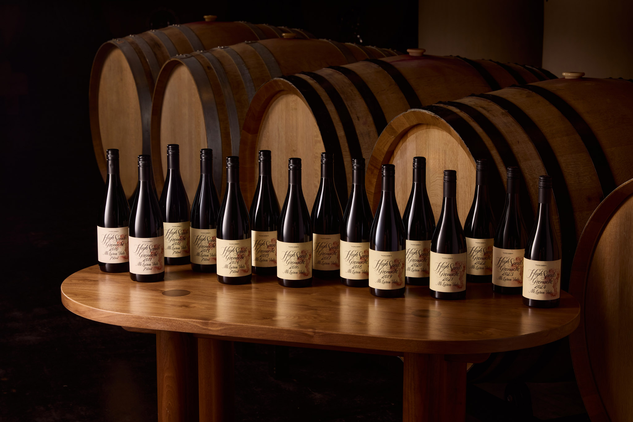 Yangarra High Sands Grenache Vertical 2010-2024 Vintages